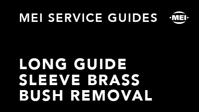 Long Guide Sleeve Brass Bush Removal