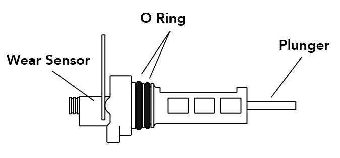 pad wear sensor