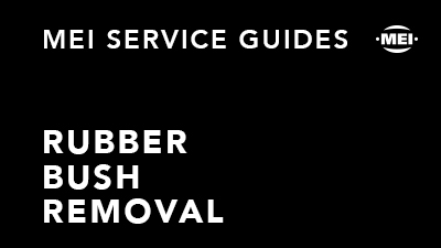 Rubber Bush Removal